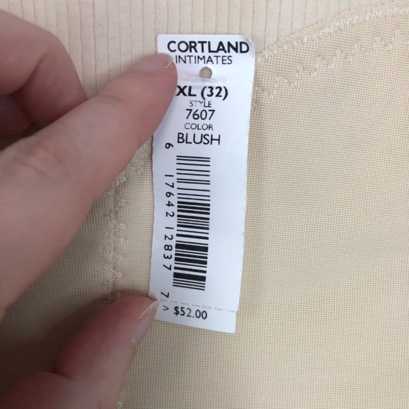 Cortland Intimates Blush Nude Shapewear XL Style 7607 - Picture 5 of 13